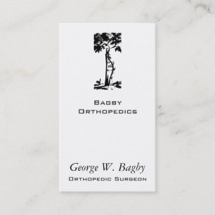 Orthopaedic Surgery Crooked Tree Business Card