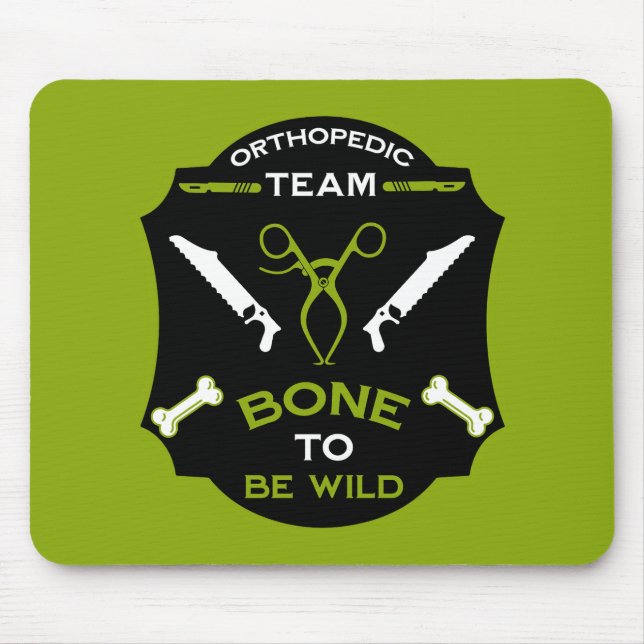 Orthopaedic Surgery Team Mouse Pad (Front)