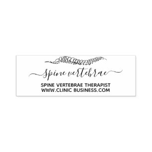 Orthopaedic Therapist doctor Massage Self-inking Stamp