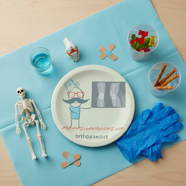 Orthopaedist Paper Plate (Creator Uploaded)