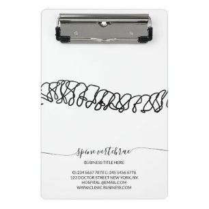 Orthopedic Chiropractic Testimonial Mini Clipboard
