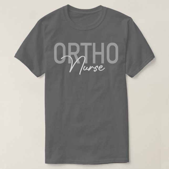 Orthopedic Nurse Position Ortho Nursing RN Nurse L T-Shirt (Design Front)