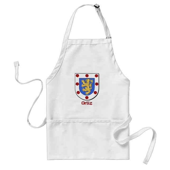 Ortiz Family Shield Apron (Front)