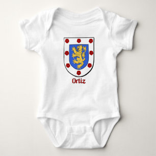 Ortiz Family Shield Baby Bodysuit