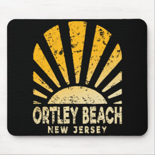 Ortley Beach Nj - Sunny Ortley Beach New Jersey Mouse Pad