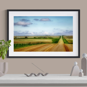 Orton Effect Rural Saskatchewan Art Prints