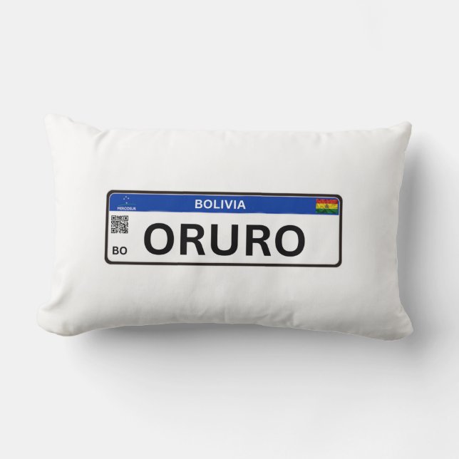 Oruro Mercosur Pillow (Front)