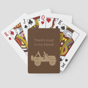 ORV GP Mud in my Blood Classic Playing Cards