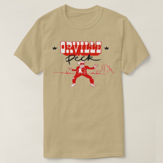 Orville Peck Cowboy Design T-Shirt (Design Front)