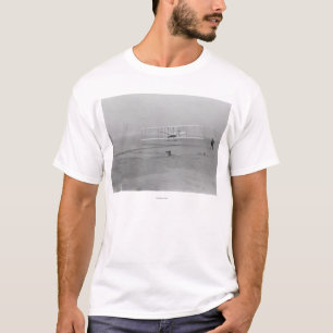 Orville Wright on First Flight at 120 feet T-Shirt
