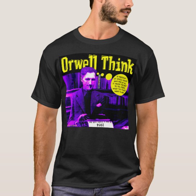 Orwell Think T-Shirt (Front)