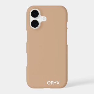 Oryx brown beige color name