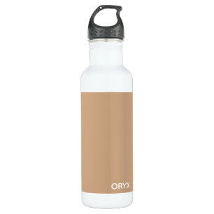 Oryx brown beige colour name 710 ml water bottle