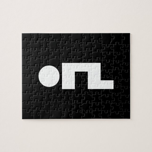 ORZ Emoticon Kaomoji Emoji Jigsaw Puzzle (Horizontal)