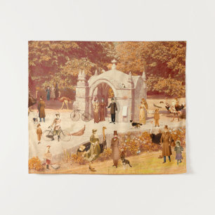 Os Avestruzes de Ponte de Lima Tapestry