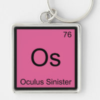 Os - Oculus Sinister Chemistry Element Symbol Eye