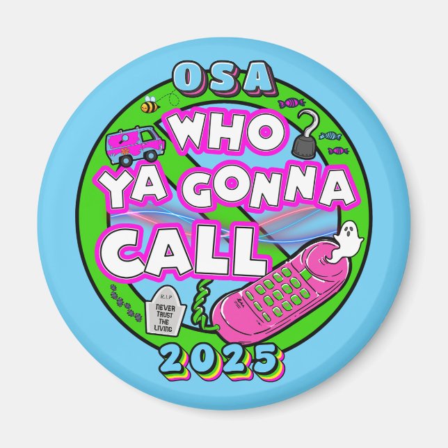 OSA 2025 Logo Magnet (Front)