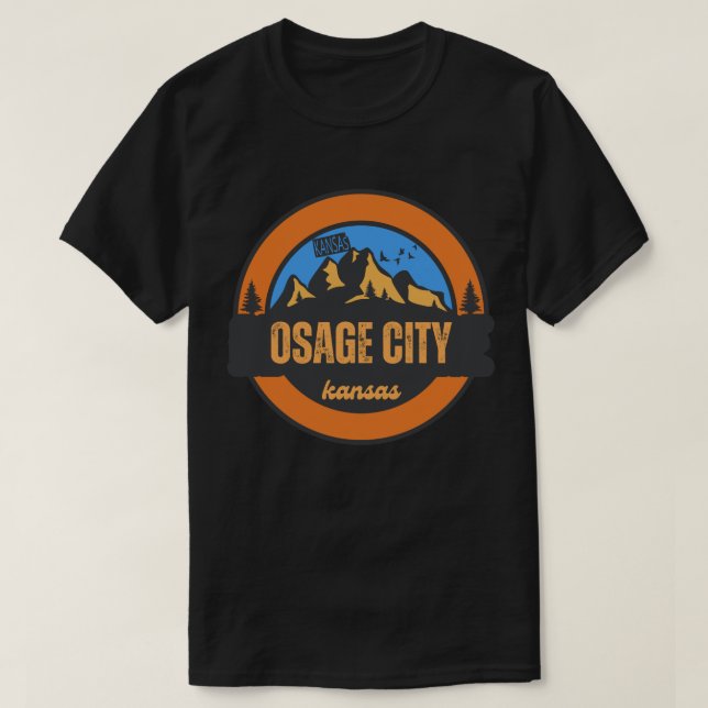 Osage City, Kansas T-Shirt (Design Front)