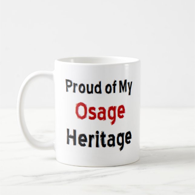 osage heritage coffee mug (Left)