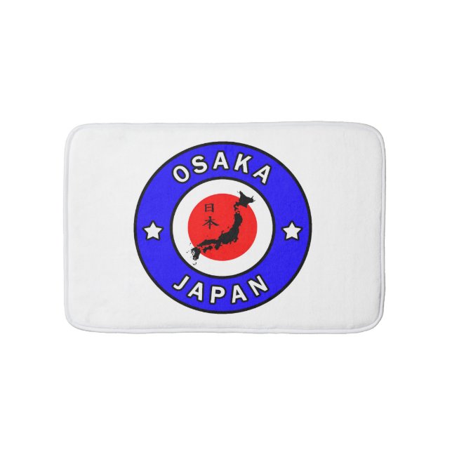 Osaka Japan Bath Mat (Front)