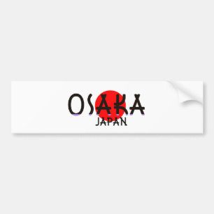 Osaka Japan Bumper Sticker