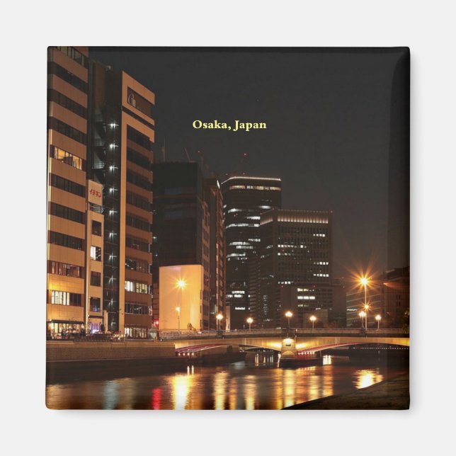 Osaka, Japan Magnet (Front)