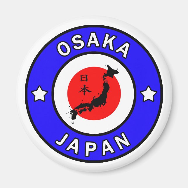 Osaka Japan Magnet (Front)