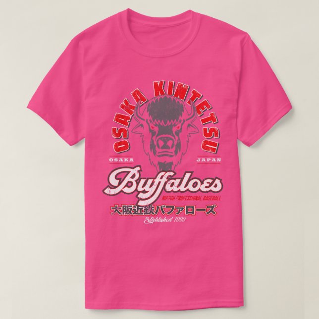 Osaka Kintetsu Buffaloes T-Shirt (Design Front)