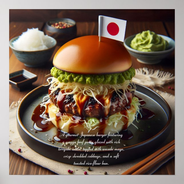 Osaka Oishii Burger Dream Poster (Front)