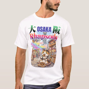 OSAKA rhapsody Delicious TAKOYAKI -JAPAN travel- T-Shirt