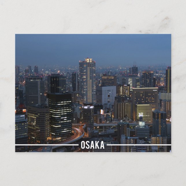 Osaka Urban Landscape Postcard (Front)