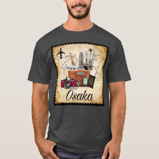 Osaka World Travel Souvenir Travel Destination Tra T-Shirt