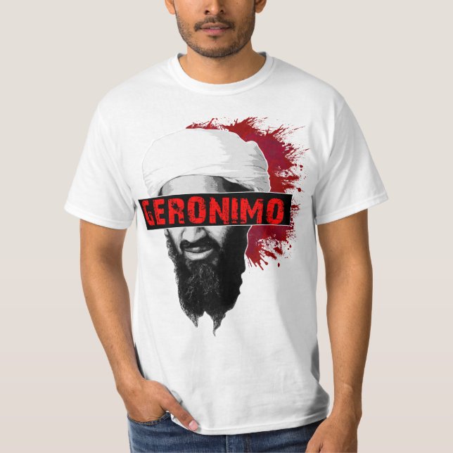 Osama Geronimo red T-Shirt (Front)