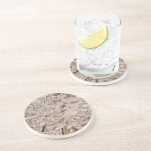 OSB Construction Plywood Decor Coaster