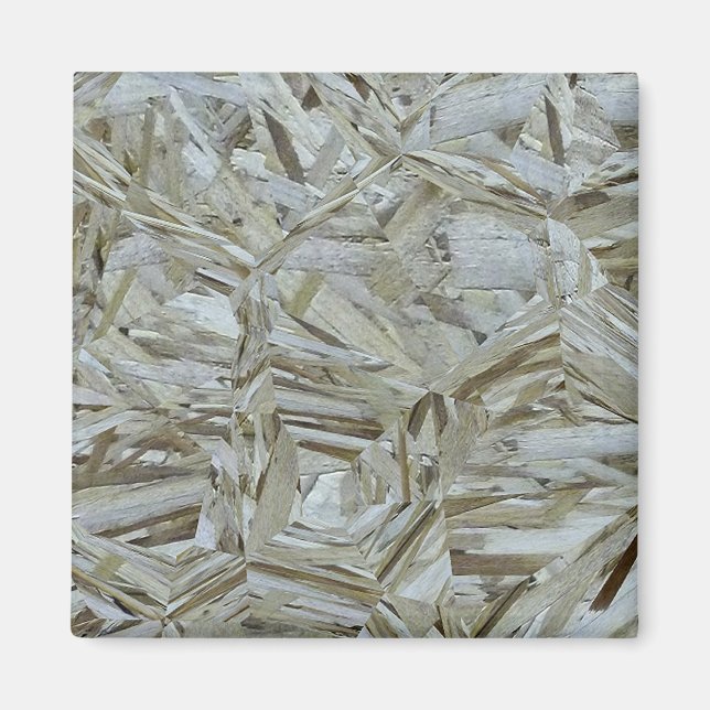 OSB Pattern Chipboard Renovation Magnet (Front)