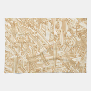OSB Pattern Chipboard Renovation Tea Towel