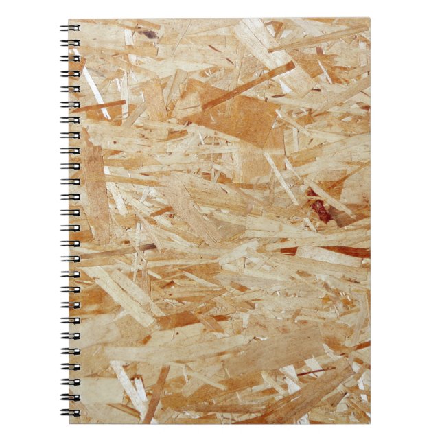 OSB PLYWOOD SPIRAL NOTEBOOK (Front)