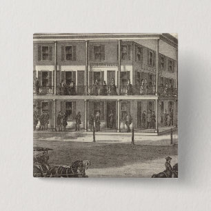 Osborn House, Squan, NJ 15 Cm Square Badge
