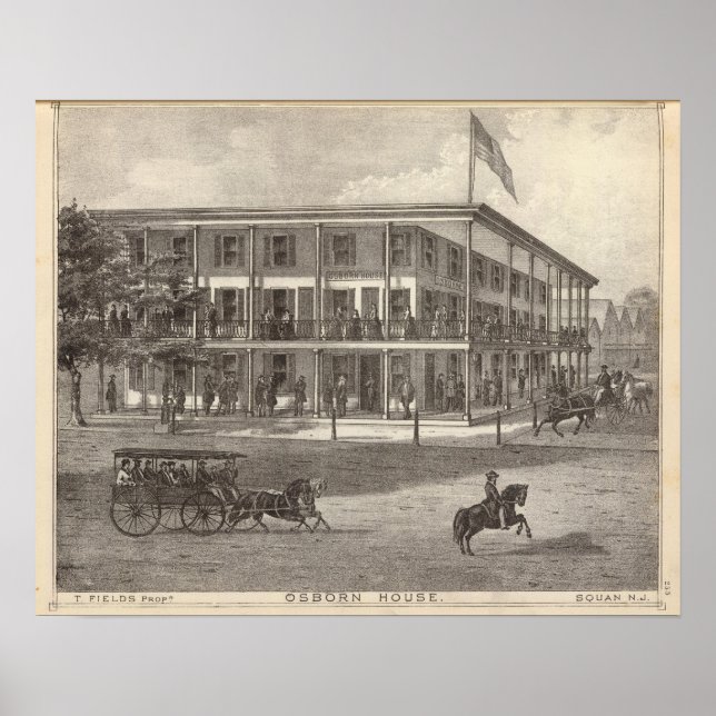 Osborn House, Squan, NJ Poster (Front)