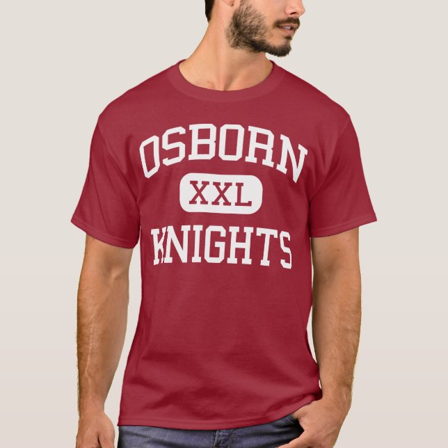 Osborn - Knights - High School - Detroit Michigan T-Shirt (Front)