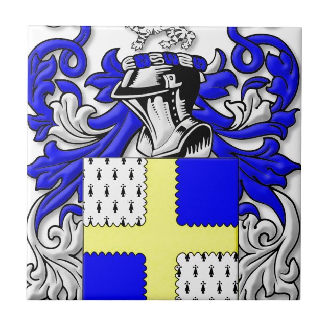 Osborne Coat of Arms Tile (Front)