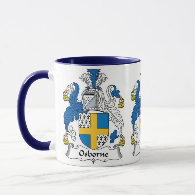 Osborne Family Crest  Mug (Left)