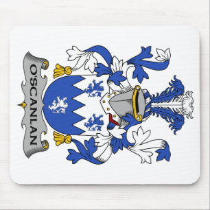 O'Scanlan Family Crest Mouse Pad