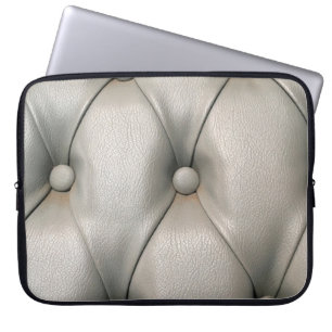Oscar fabric texture with small spheresabstract,ab laptop sleeve