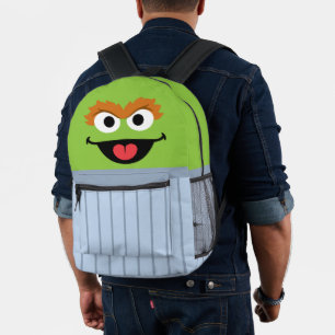 Oscar Face Art Printed Backpack