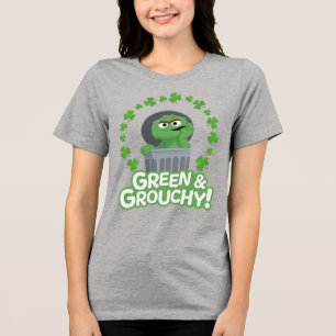 Oscar Green & Grouchy! Tri-Blend Shirt