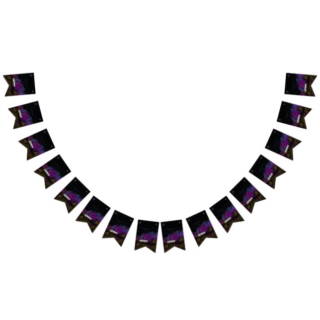 oscar leaves the party bunting  (All)