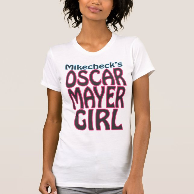 Oscar Mayer Girl T-Shirt (Front)