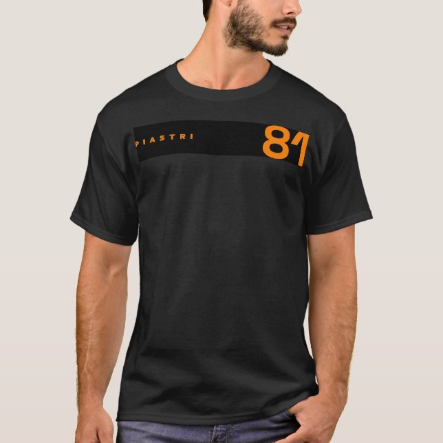 Oscar Piastri 81 Modern T-Shirt (Front)