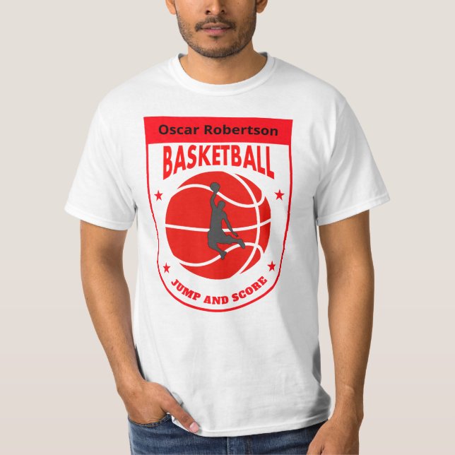 Oscar Robertson BASKETBALL T-Shirt (Front)